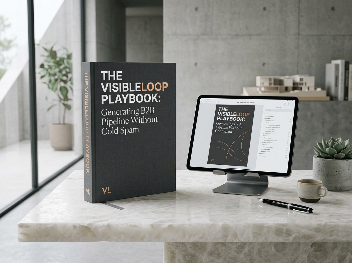 VisibleLoop playbook cover and digital reading experience
